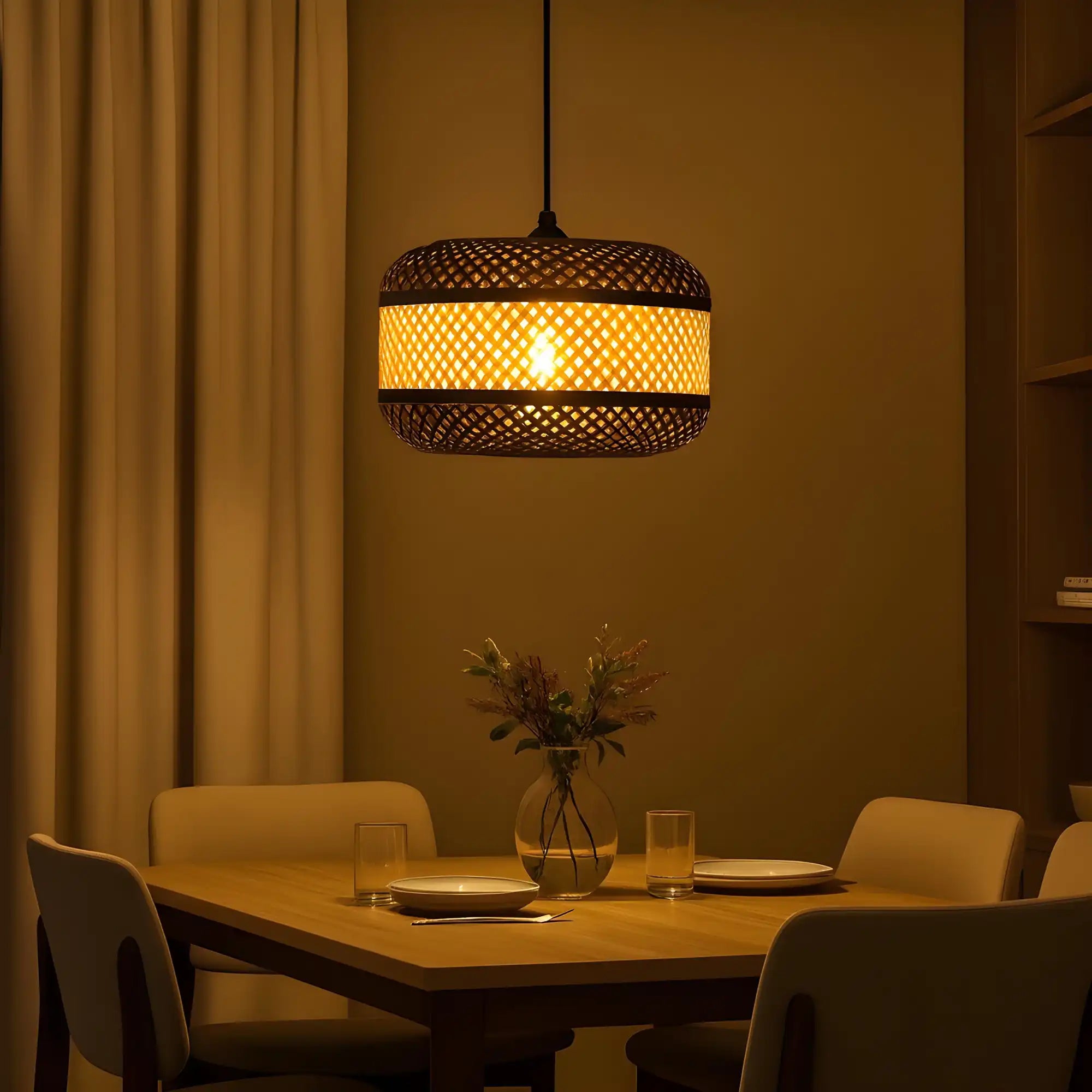 Handicraft Bamboo Lamps | Pendant Lampshade